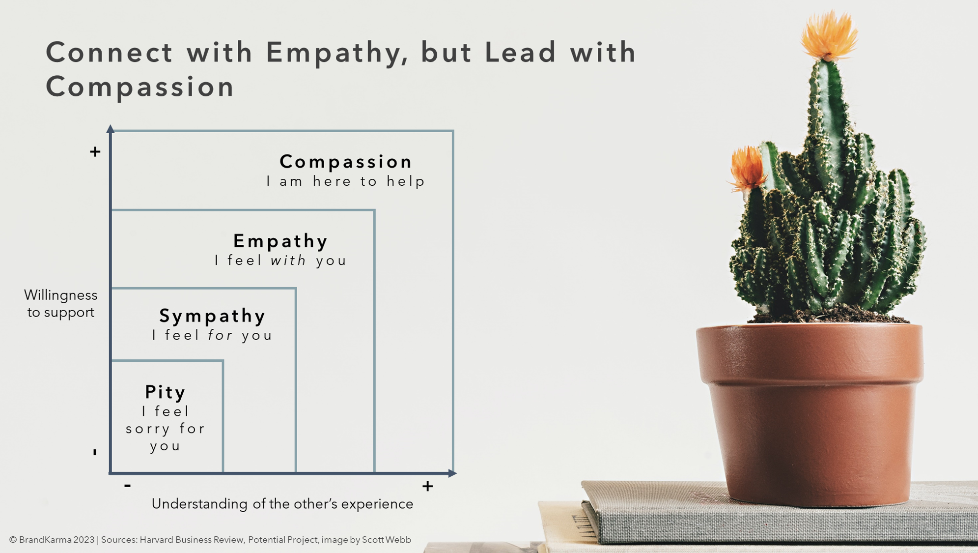 Connect with Empathy Lead with Compassion